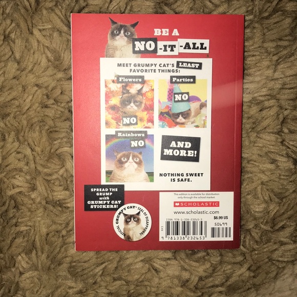 🙀GRUMPY CAT (NO-IT-ALL) BOOK🙀 - Picture 2 of 3